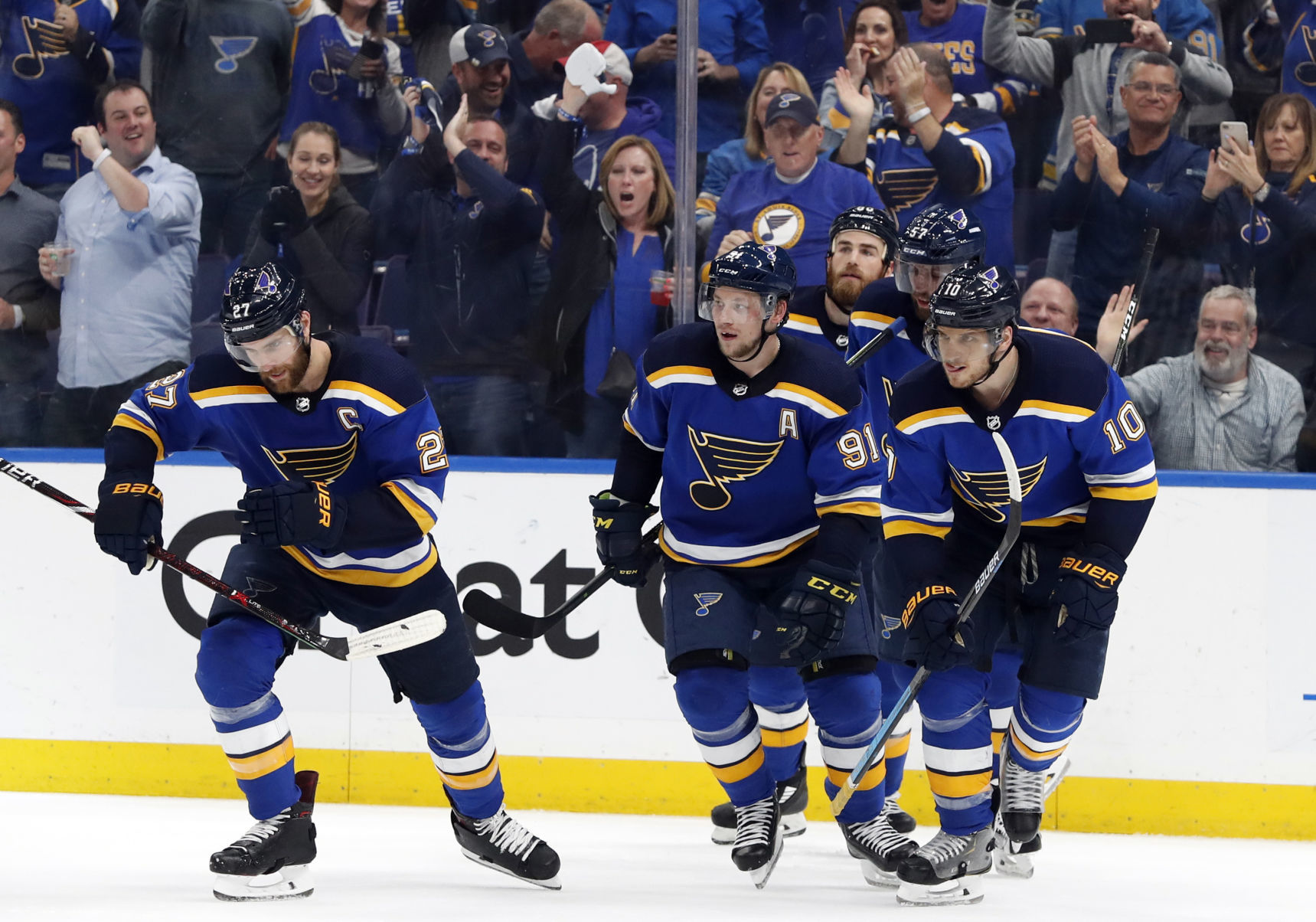 Stars Blues Hockey
